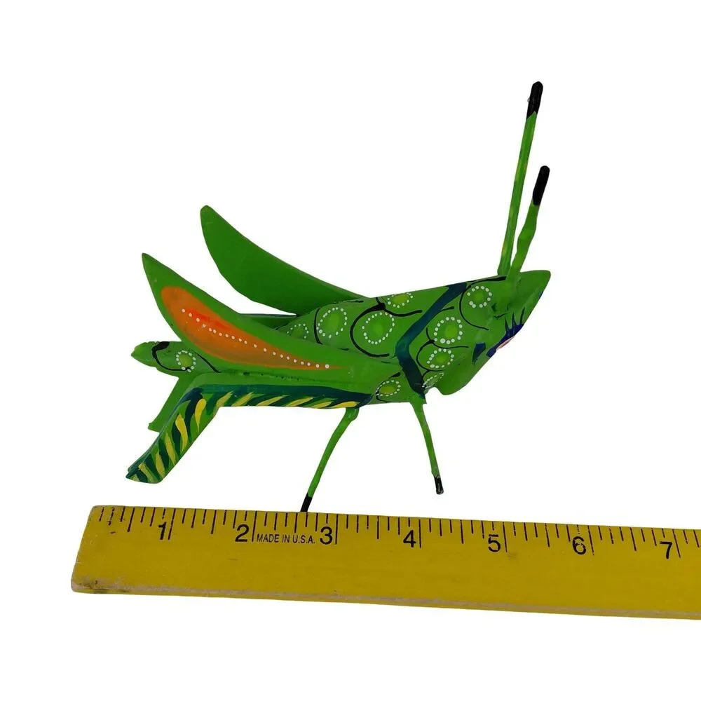 Vintage Handpainted  Alebrije  Cricket  Artist Signed Good Luck